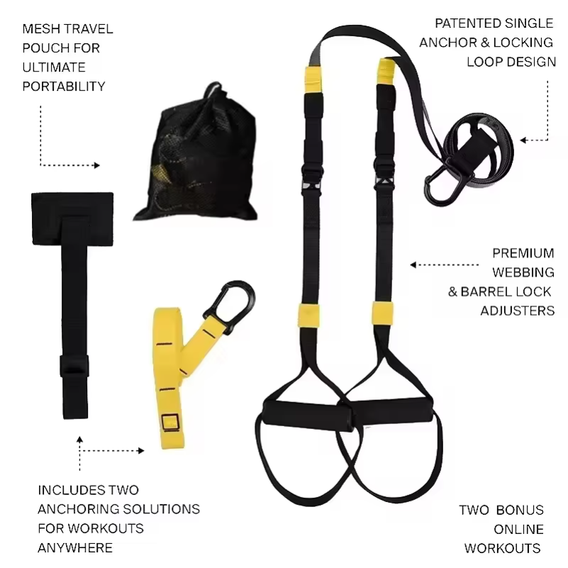 Yoga Fitness Trx - Cinghia per Allenamento in Sospensione, Attrezzo