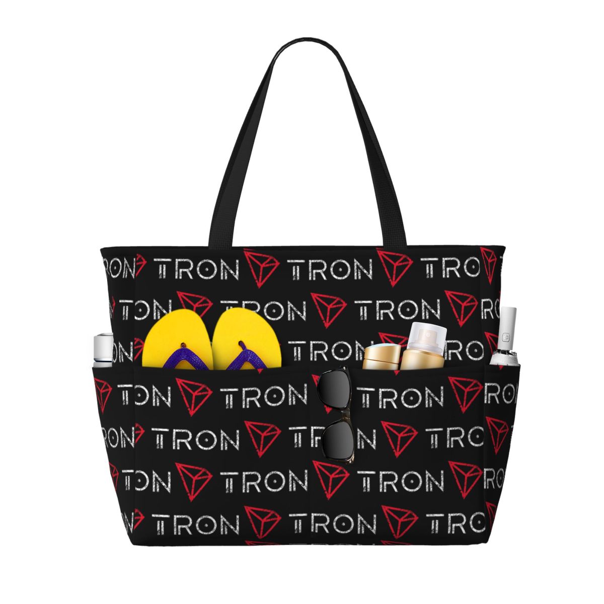 Yoga Fitness Trx - Borsa tote da spiaggia con logo