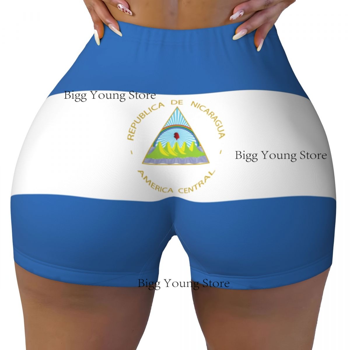 Yoga Fitness Nicaragua - Pantaloncini da yoga da donna con