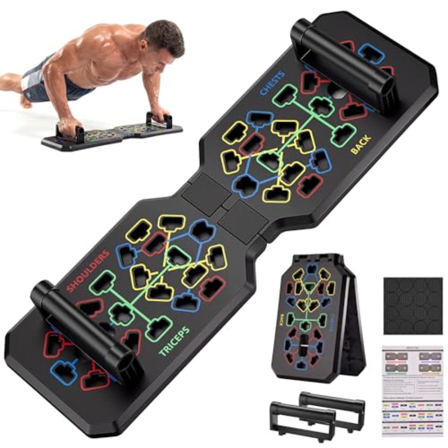 Push Up Board - Supporti Pieghevoli per Flessioni, Attrezzatura Fitness