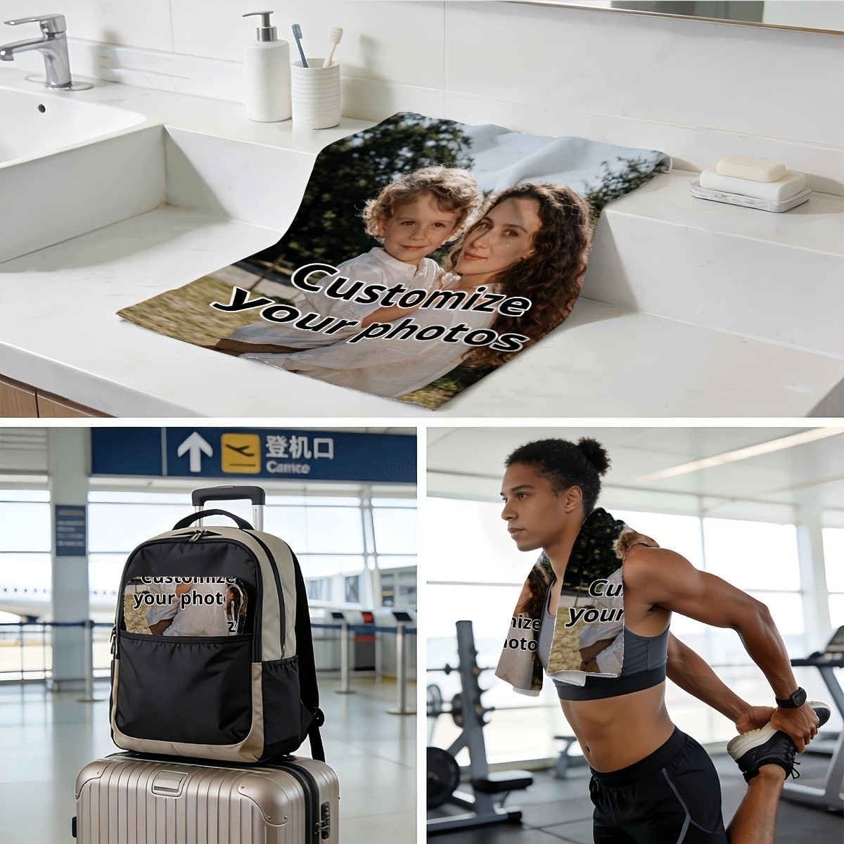 Asciugamano personalizzato, id - Yoga Y Fitness recensione e prezzo
