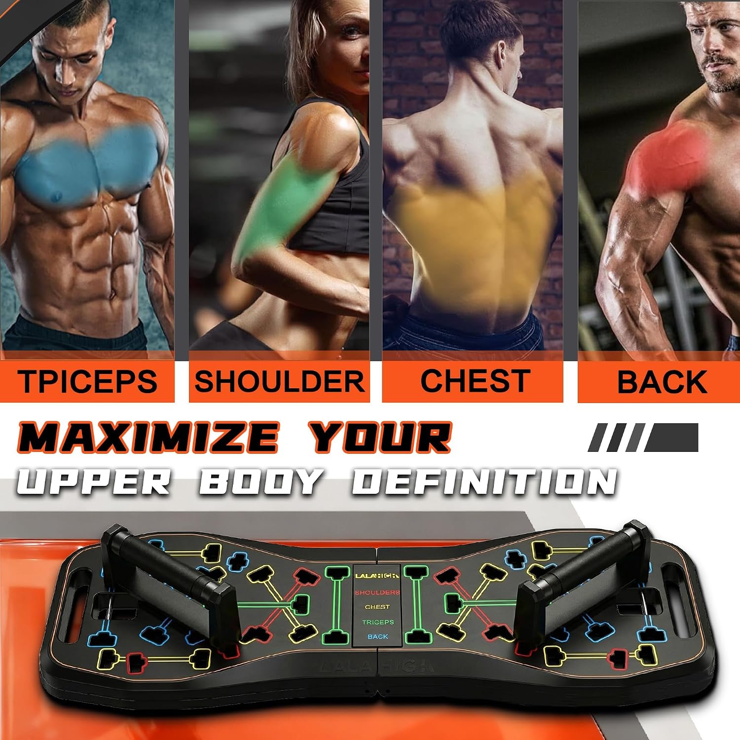 LALAHIGH Push Up Board, Attrez - Push Up Board recensione e prezzo